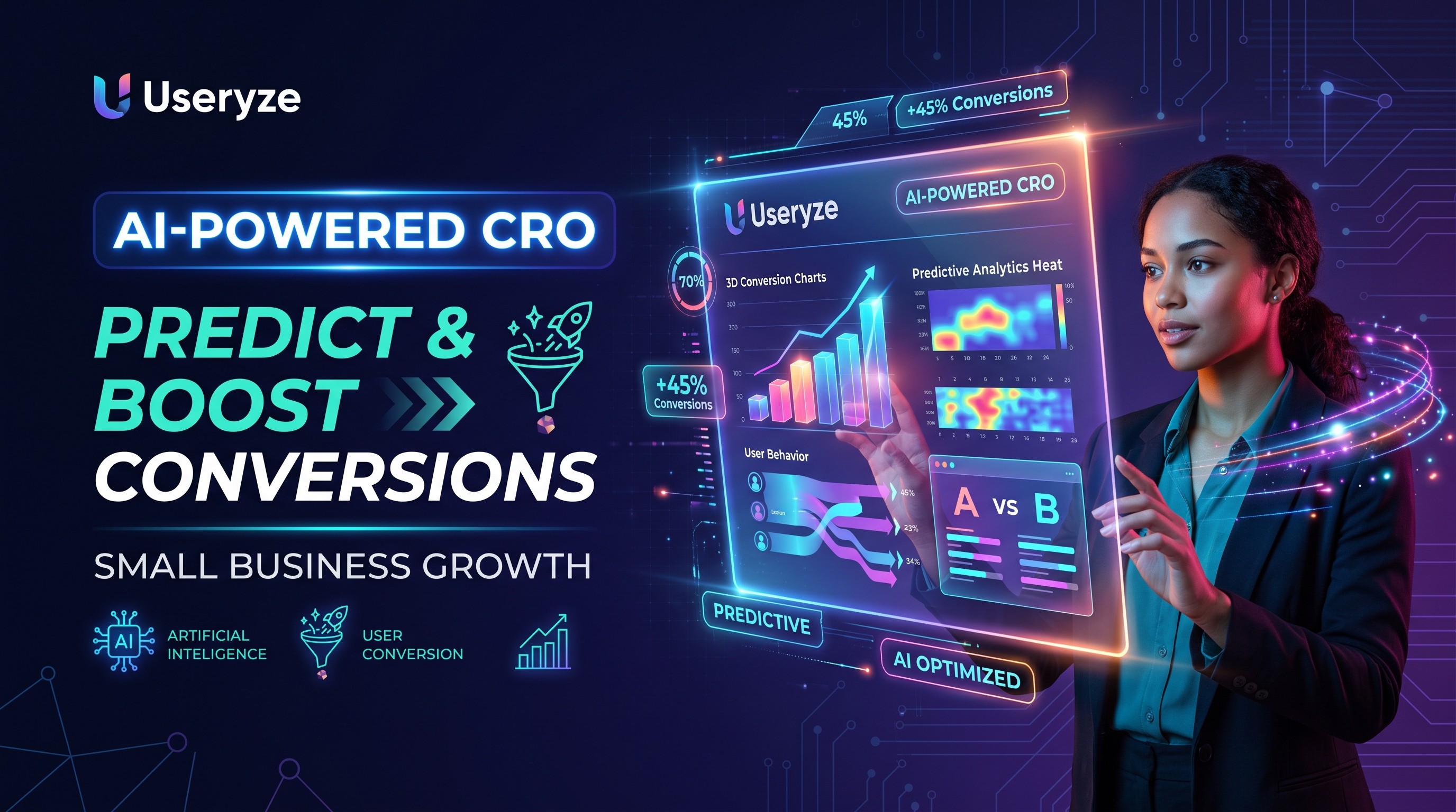AI-Powered CRO: How Small Businesses Can Predict & Boost Conversions
